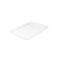 Ryner Melamine Platter Rectangular White 450x300mm
