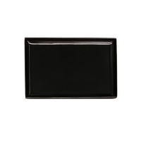 Ryner Melamine Platter Rectangular Black 250x170mm