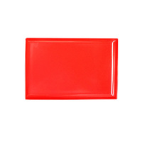 Ryner Melamine Platter Rectangular Red 250x170mm