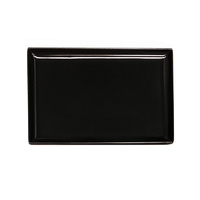 Ryner Melamine Platter Rectangular Black 300x200mm