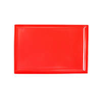 Ryner Melamine Platter Rectangular Red 300x200mm