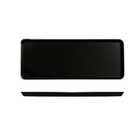 Ryner Melamine Sandwich Tray Black 390x150mm