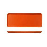 Ryner Melamine Sandwich Tray Orange 390x150mm