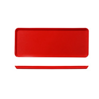 Ryner Melamine Sandwich Tray Red 390x150mm