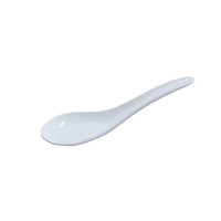 Ryner Melamine Chinese Spoon White 150mm