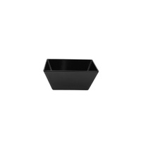 Ryner Melamine Square Bowl Black 240x100mm