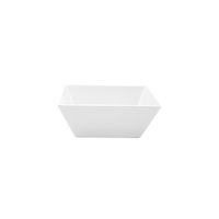 Ryner Melamine Square Bowl White 300x115mm