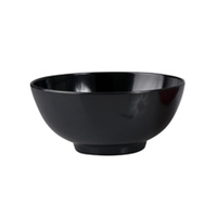Ryner Melamine Noodle Bowl Black 150mm Set of 12