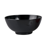 Ryner Melamine Noodle Bowl Black 175mm Set of 6