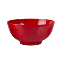 Ryner Melamine Noodle Bowl Red 175mm Set of 6