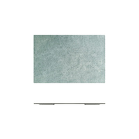 Ryner Melamine Light Concrete Rectangular Platter 265x160mm