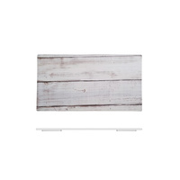 Ryner Melamine Whitewash Rectangular Platter 325x175mm