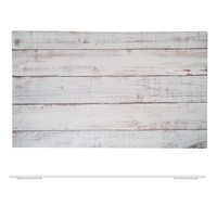 Ryner Melamine Whitewash Rectangular Platter 530x325mm