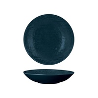 Luzerne Linen-Look Navy Blue Coupe Bowl 200mm Set of 24