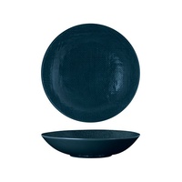 Luzerne Linen-Look Navy Blue Coupe Bowl 230mm Set of 12
