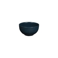Luzerne Linen-Look Blue Round Bowl 110mm Set of 6