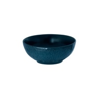 Luzerne Linen-Look Blue Round Bowl 160mm Set of 36