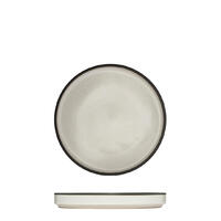 Luzerne Mod Round Stackable Plate 160mm Dusted White Set of 6