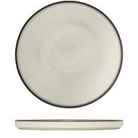 Luzerne Mod Round Stackable Plate 270mm Dusted White Set of 3
