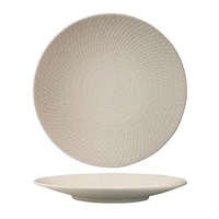 Luzerne Zen White Swirl Plate 205mm Set of 6