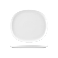 Sango Coupe Plate Oval 285x250mm White Ctn of 12