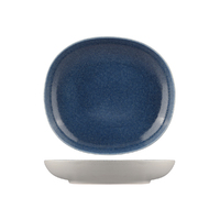 Sango Flat Bowl Oval 1270ml Forio Blue Ctn of 12
