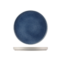 Sango Plate Low Stackable 260mm Forio Blue Ctn of 12