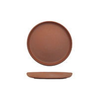 Eclipse Uno Round Plate 220mm Brown Ctn of 6