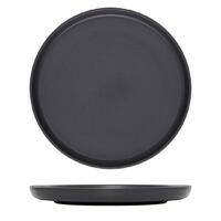 Eclipse Uno Round Plate 280mm Black Ctn of 6