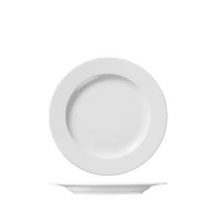 Ariane Prime Round Plate Wide Rim 230mm White Ctn of 12