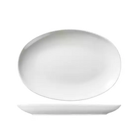 Ariane Vital Coupe Oval Plate 320mm White Pack of 6