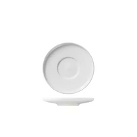 Ariane Serenity Saucer for Mug and Cappuccino Cup 160mm White Ctn of 12