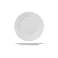 Ariane Serenity Round Plate Wide Rim 220mm White Ctn of 12