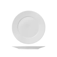 Ariane Serenity Round Plate Wide Rim 250mm White Ctn of 12