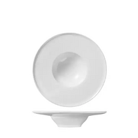 Ariane Serenity Gourmet Bowl Wide Rim 220mm White Pack of 6