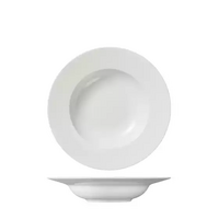 Ariane Serenity Round Bowl Wide Rim 235mm White Pack of 6