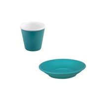 Bevande Aqua Espresso Tapered 90mL Coffee Cup & Saucer Ctn of 48