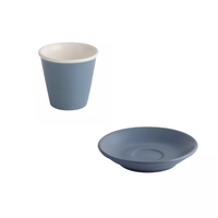 Bevande Aegean Espresso Tapered Coffee Cup 90mL & Saucer Set of 6