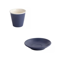 Bevande Sapphire Espresso Tapered Coffee Cup 90mL & Saucer Set of 6