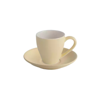 Bevande Avorio Cono Coffee Cup 200mL & Saucer Ctn of 36