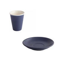 Bevande Sapphire Latte Tapered 200mL Coffee Cup & Saucer Set of 6