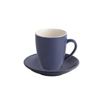 Bevande Sapphire Coffee Mug 400mL with Saucer Ctn of 24