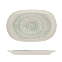 ID Fine Glacier Oval Platter 330mm x 210mm Ctn of 6
