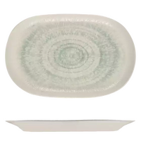ID Fine Glacier Oval Platter 370mm x 240mm Ctn of 6