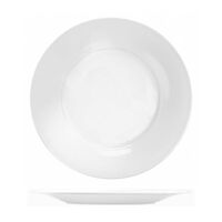 Art de Cuisine Menu White Wide Rim Plate 305mm Set of 6