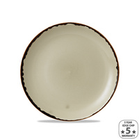 Dudson Harvest Linen Round Coupe Plate 217mm Ctn of 12