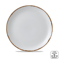 Dudson Harvest Natural Round Coupe Plate 288mm Ctn of 12