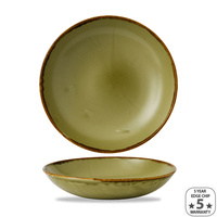 Dudson Harvest Green Round Coupe Bowl 1136ml Ctn of 12