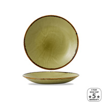 Dudson Harvest Green Deep Coupe Plate 255mm Ctn of 12