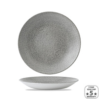 Dudson Evo Origins Natural Grey Deep Coupe Plate 281mm Ctn of 12